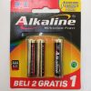 ABC BATERAI ALKALINE R03 AAA 2+1'S